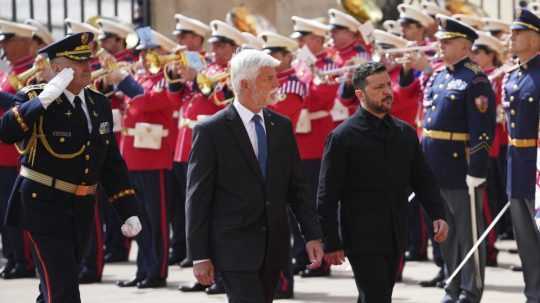 Petr Pavel a Volodymyr Zelenskyj