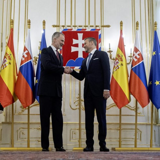 Prezident Pellegrini privítal španielskeho kráľa Filipa VI. Monarchu čaká prehliadka pôsobenia bojovej skupiny NATO