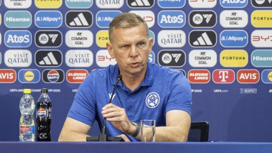 Tréner slovenskej futbalovej reprezentácie do 21 rokov Jaroslav Kentoš.