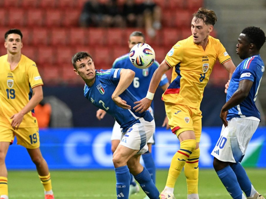 futbal Taliansko Rumunsko