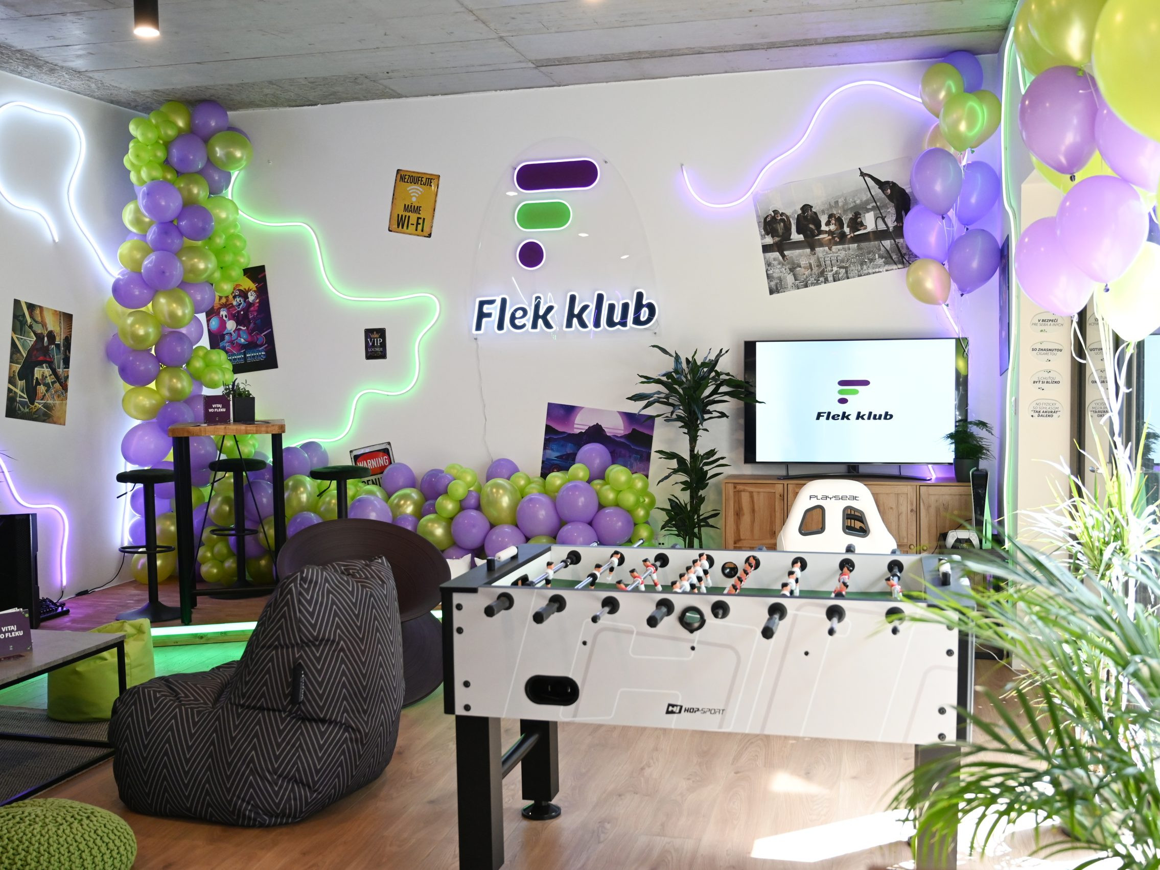 Na archívnej snímke priestory Flek klubu v Trnave.