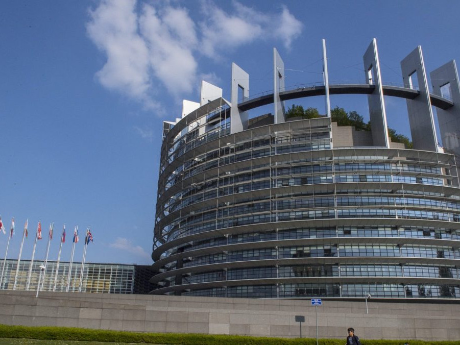 budova Európskeho parlamentu v Štrasburgu