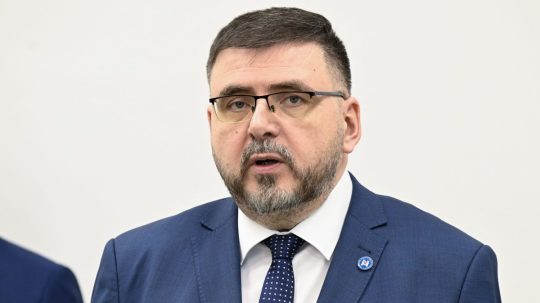Na snímke predseda Združenia miest a obcí Slovenska Jozef Božik.