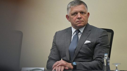 Predseda vlády Robert Fico.