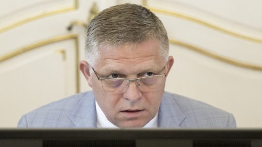 Premiér Robert Fico.
