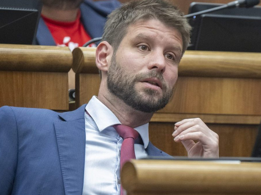 Líder Progresívneho Slovenska Michal Šimečka.