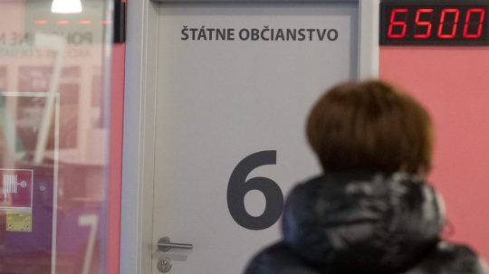 Oddelenie dokladov v Klientskom centre v Bratislave.