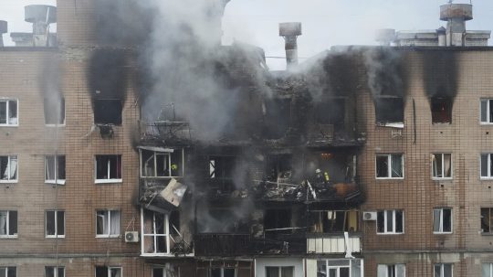 Rusko tvrdo zaútočilo na mesto Charkov.