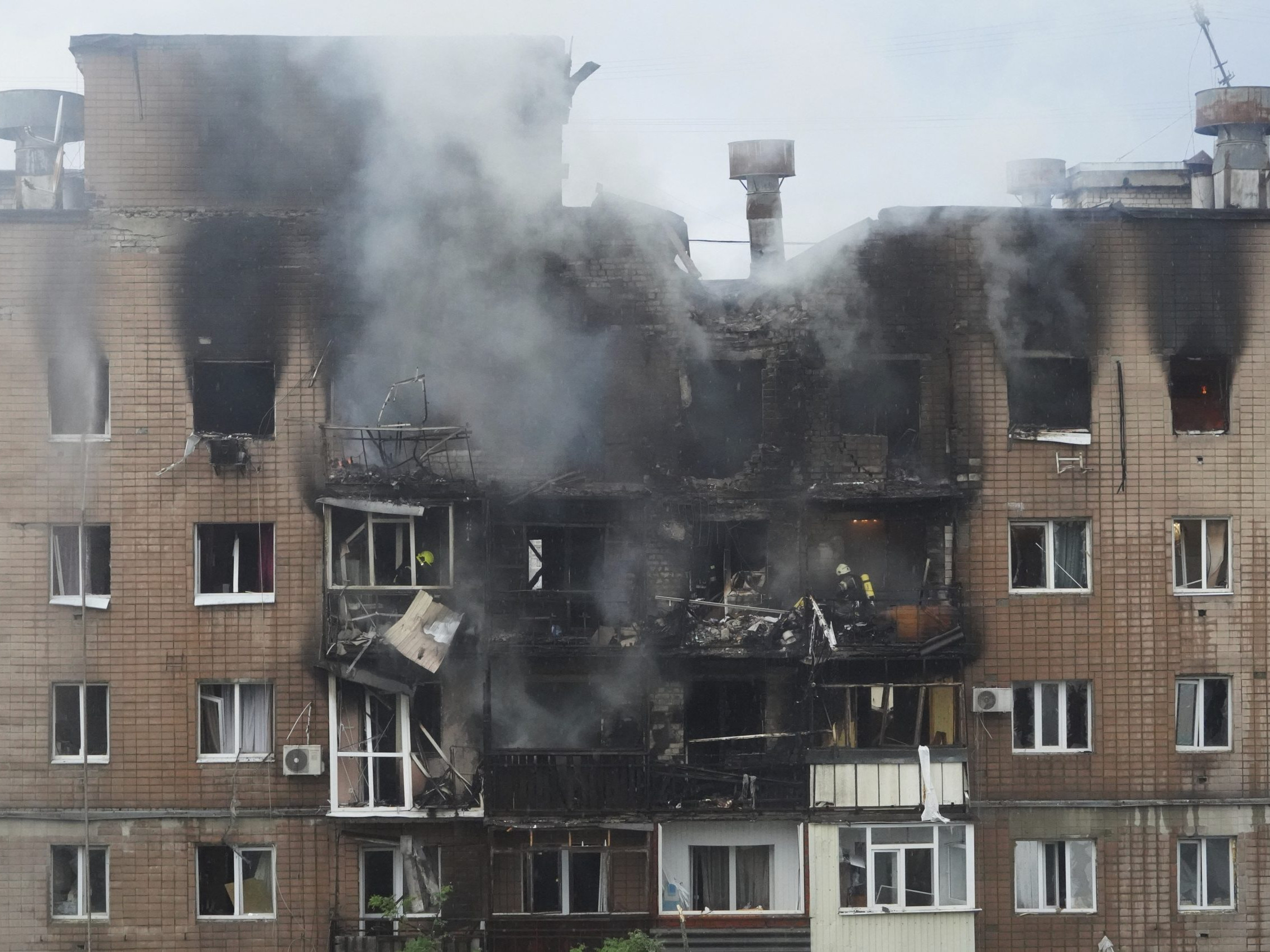 Rusko tvrdo zaútočilo na mesto Charkov.