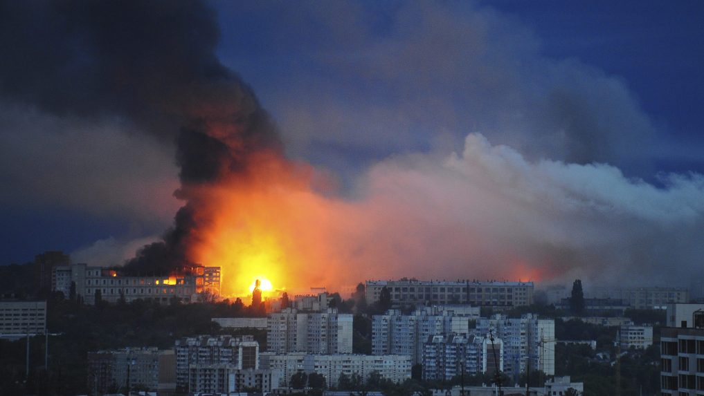 Rusko počas najväčšieho nočného bombardovania vypustilo 479 dronov, uviedli ukrajinské ozbrojené sily