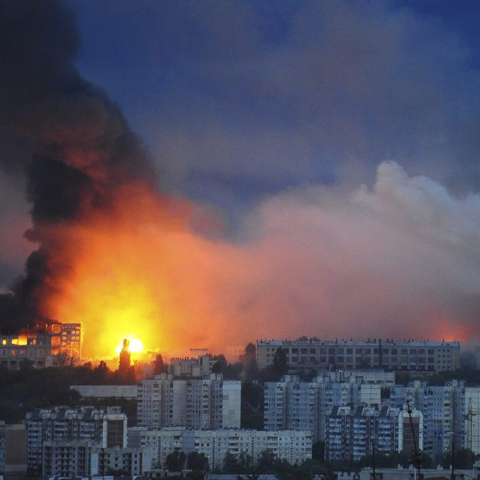 Rusko počas najväčšieho nočného bombardovania vypustilo 479 dronov, uviedli ukrajinské ozbrojené sily