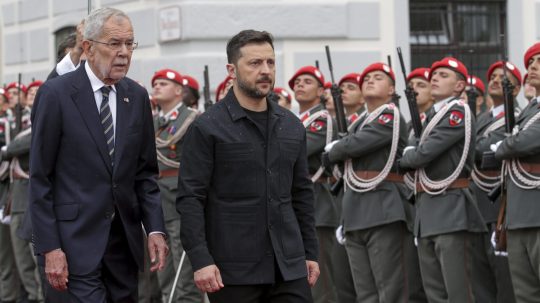 Zelenskyj a Van der Bellen