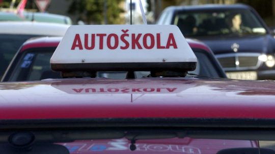 Ilustračná snímka autoškoly.