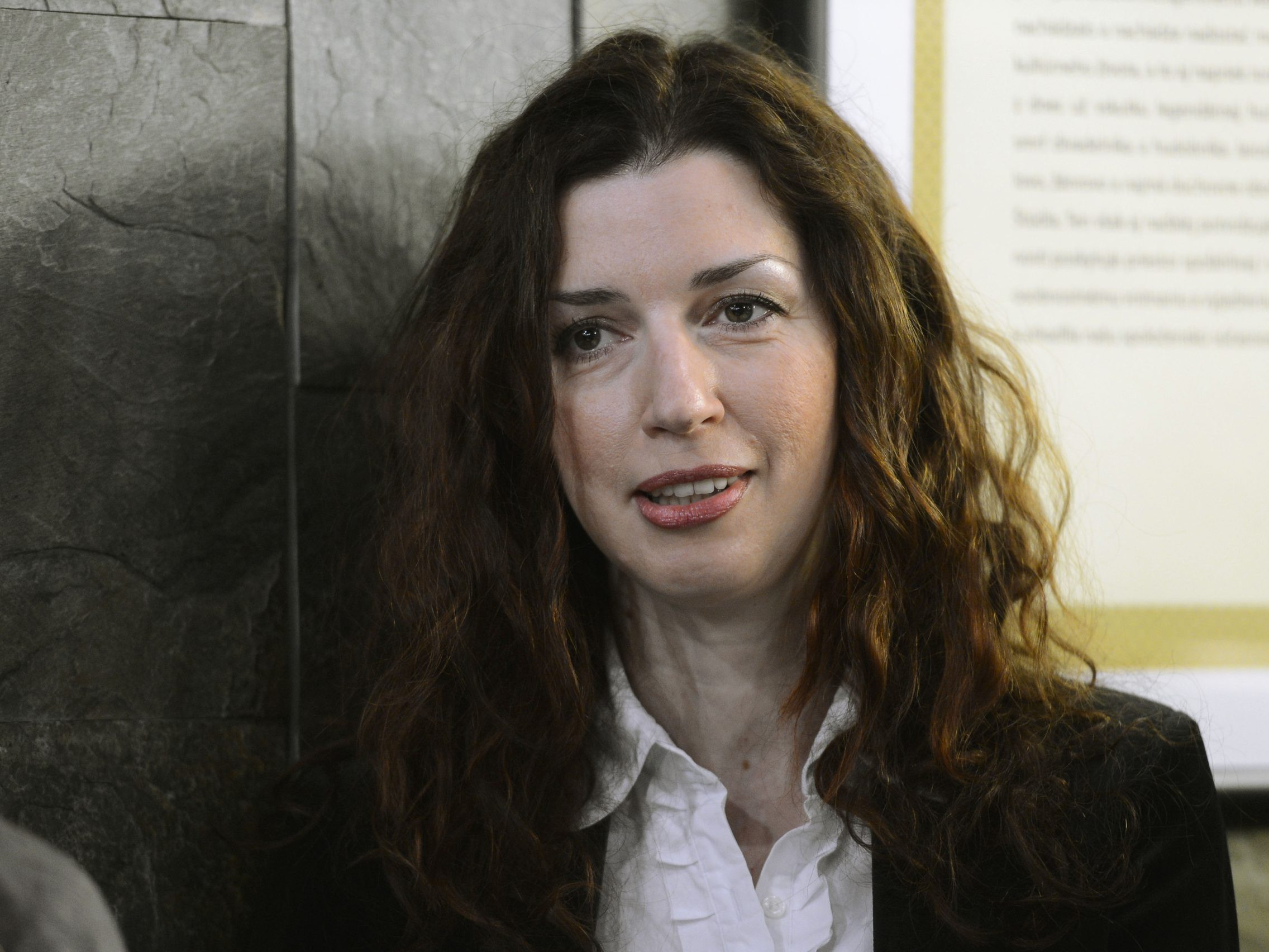 Na archívnej snímke je Eva Borušovičová.