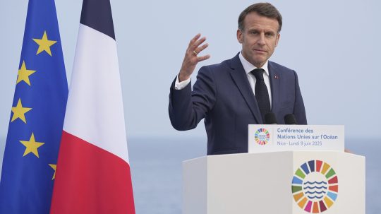 Francúzsky prezident Emmanuel Macron.