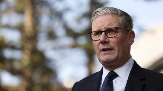 Britský premiér Keir Starmer.