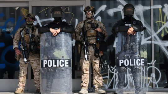 policajti v Los Angeles