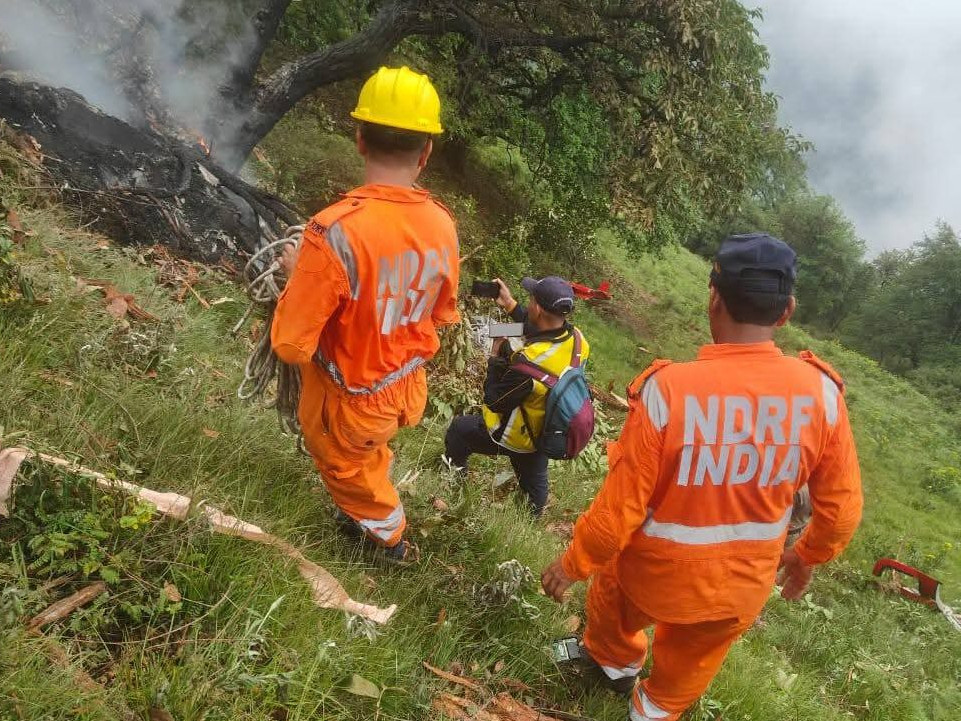 záchranári v horách