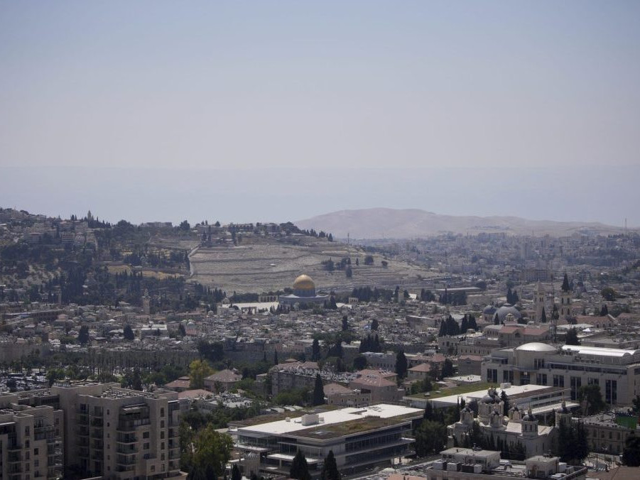 Na snímke izraelské hlavné mesto Jeruzalem.