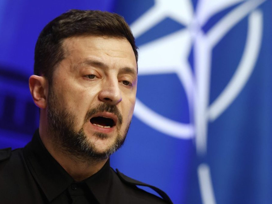 Ukrajinský prezident Volodymyr Zelenskyj.