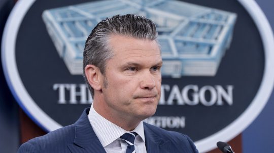 americký minister obrany Pete Hegseth