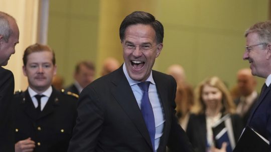 Generálny tajomník NATO Mark Rutte.