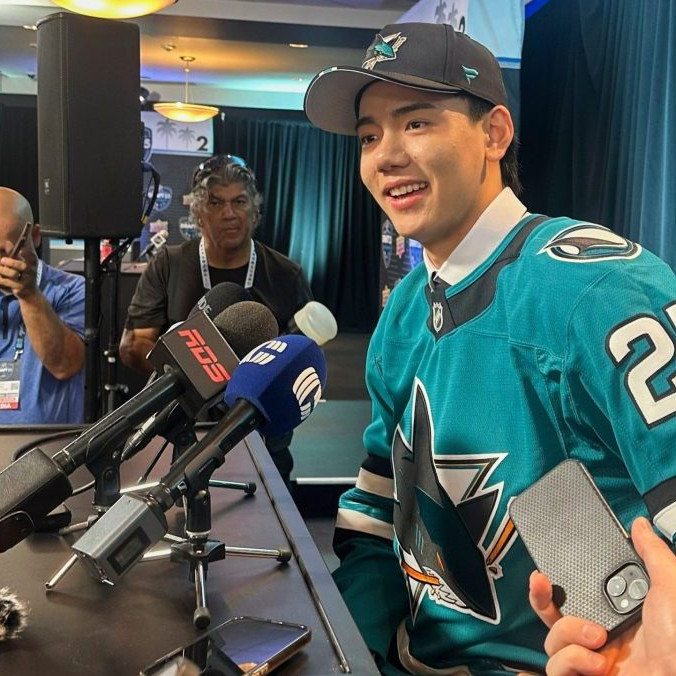 Wang sa zapísal do histórie: Stal sa najvyššie draftovaným hráčom do NHL narodeným v Číne