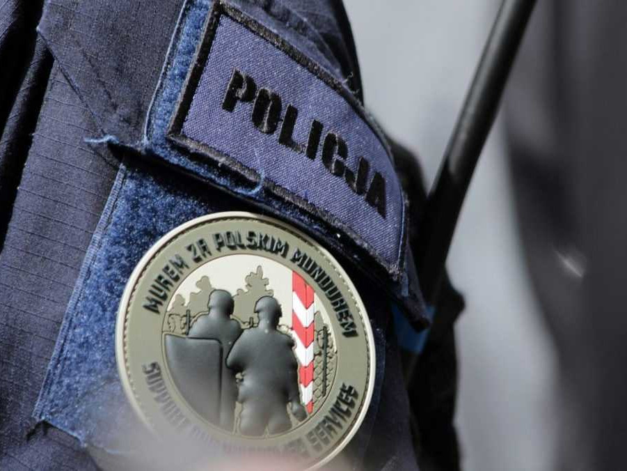 Uniforma poľského policajta.
