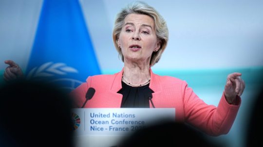 Predsedníčka Európskej komisie Ursula von der Leyenová.