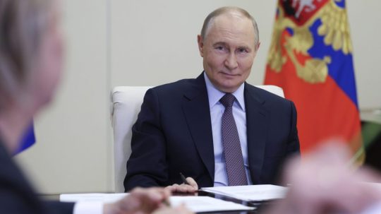 Ruský prezident Vladimir Putin.
