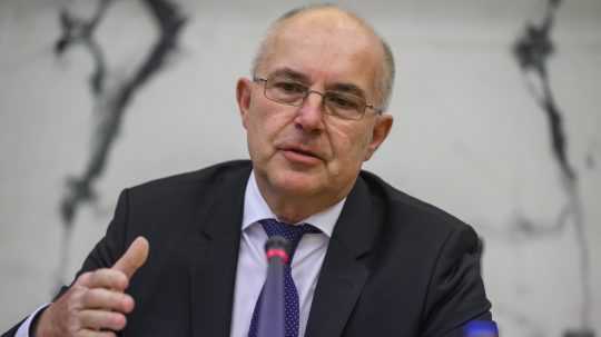 Člen Bankovej rady a výkonný riaditeľ úseku dohľadu a finančnej stability NBS Vladimír Dvořáček.