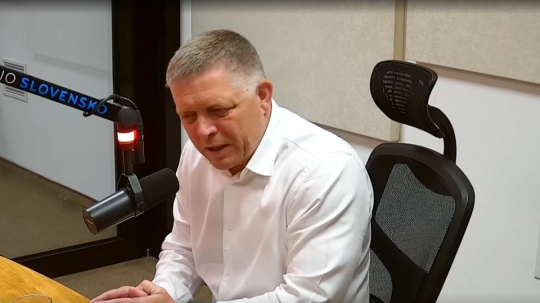 Na snímke R. Fico.