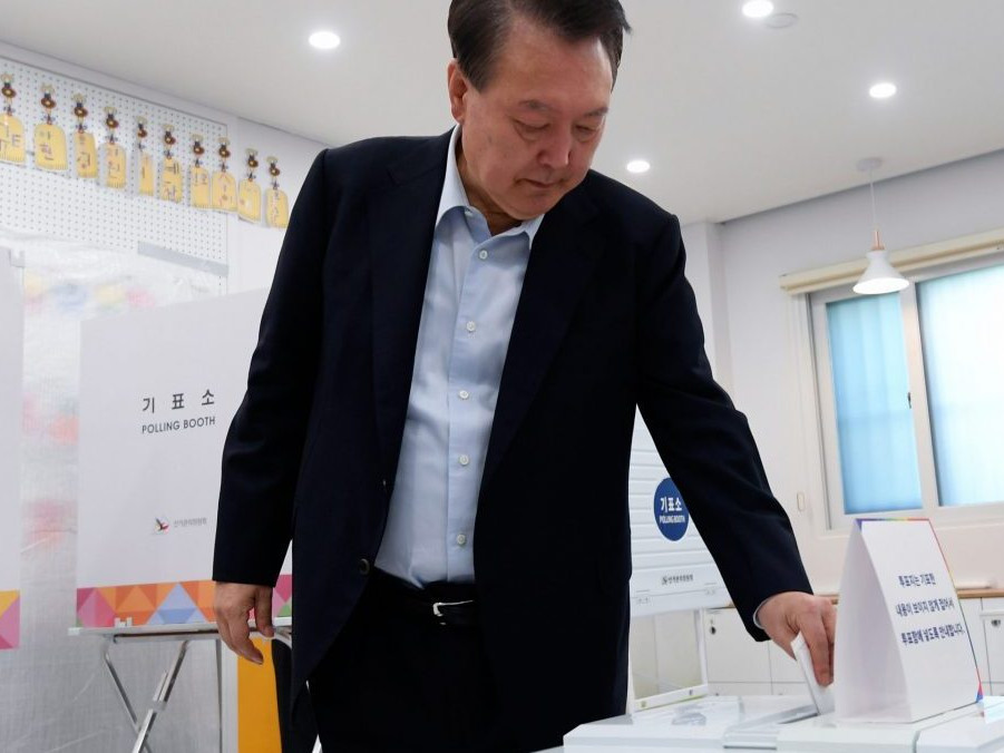 Bývalý juhokórejský prezident Jun Sok-jol.