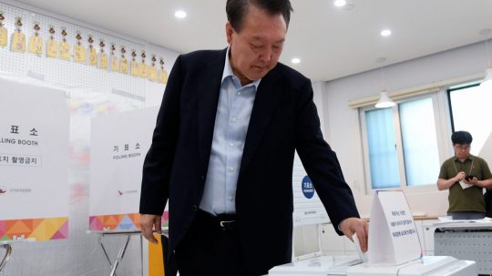 Bývalý juhokórejský prezident Jun Sok-jol.