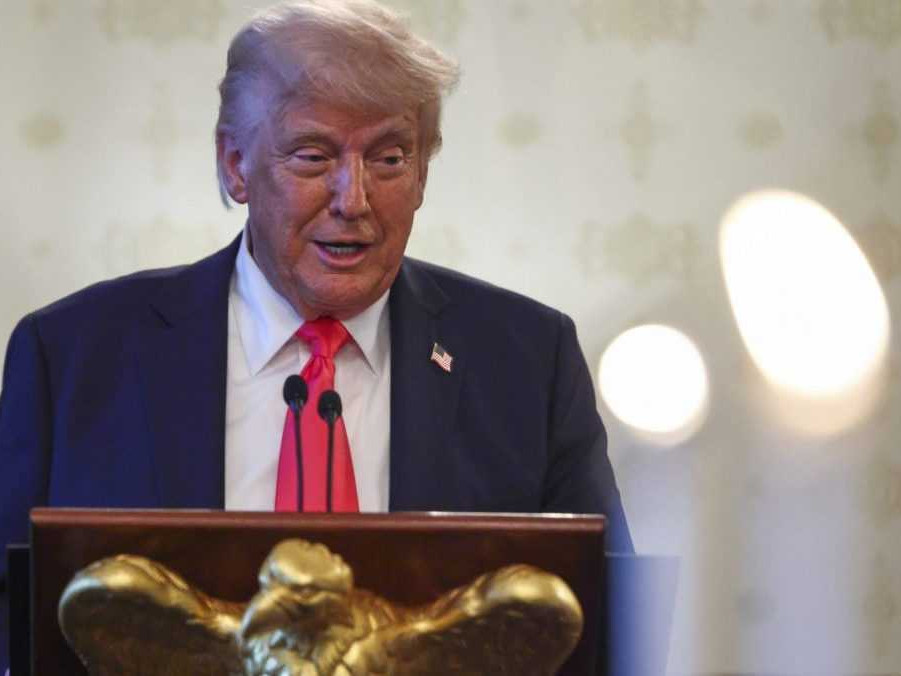 Na snímke americký prezident Donald Trump.