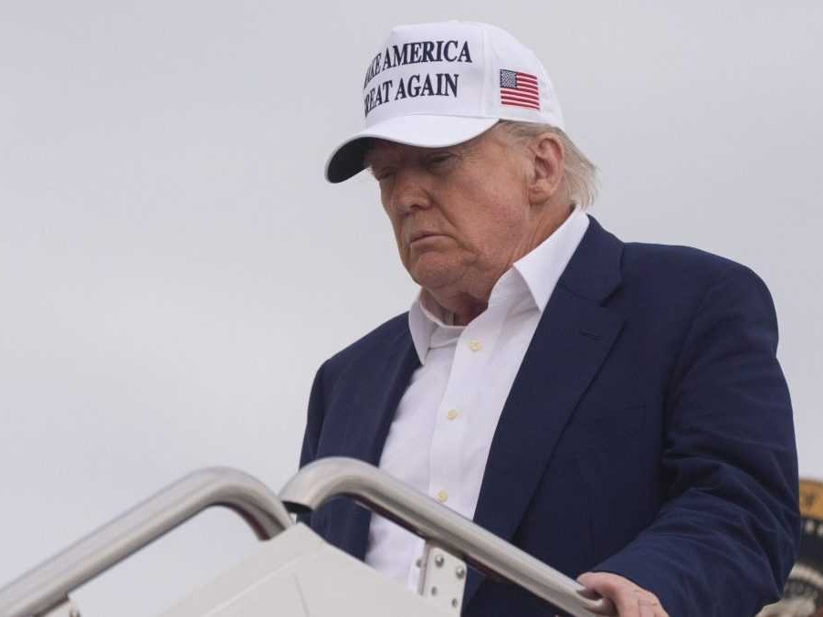 Na snímke Donald Trump.