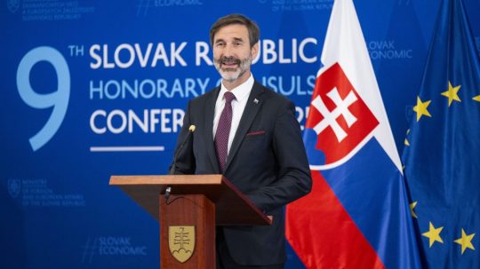 Minister zahraničných vecí Juraj Blanár (Smer-SD).