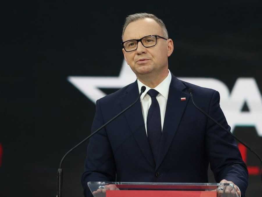 Poľský prezident Andrzej Duda.
