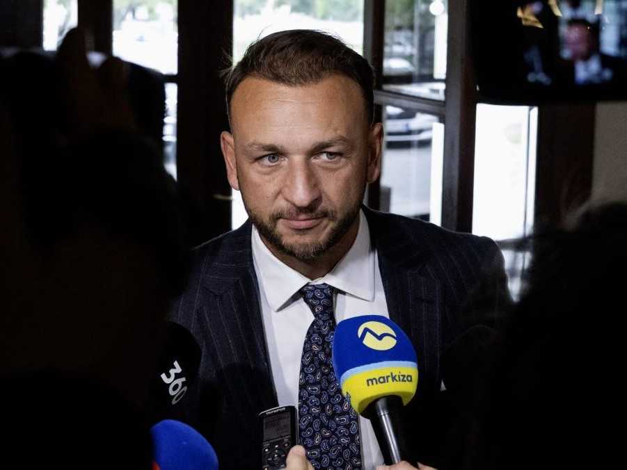 Predseda strany Hlas-SD a minister vnútra Matúš Šutaj Eštok.