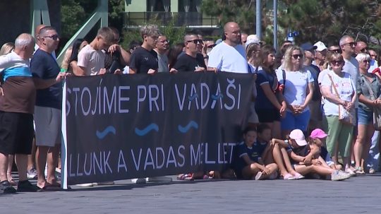 V Štúrove sa protestovalo