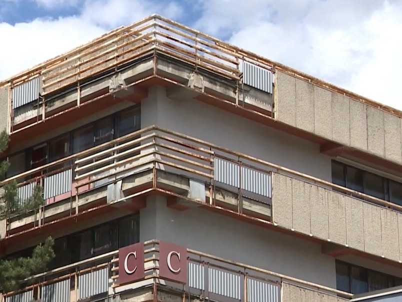 Na snímke internát Mlyny v Bratislave.