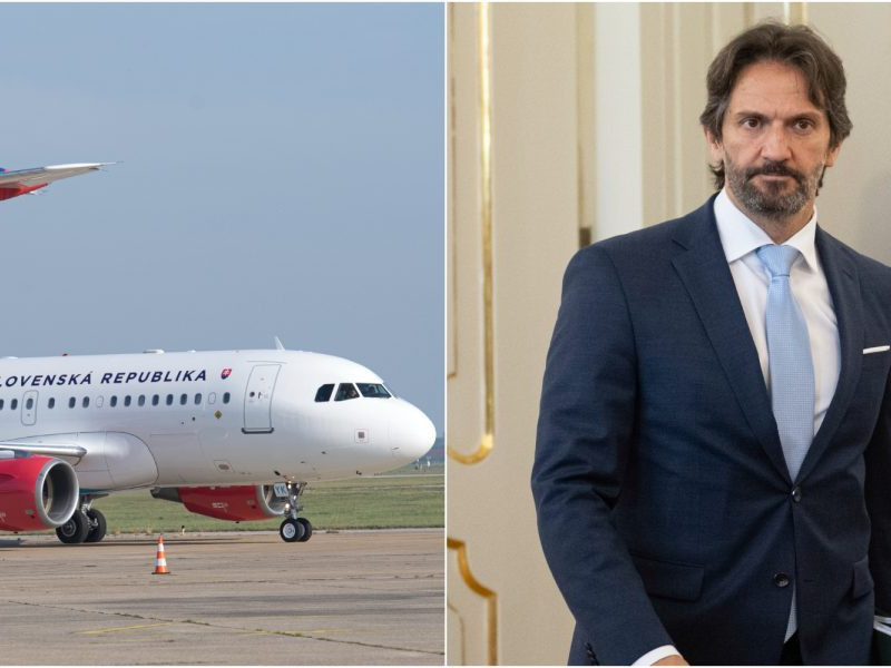 Na snímke slovenský vládny špeciál a minister obrany Robert Kaliňák.