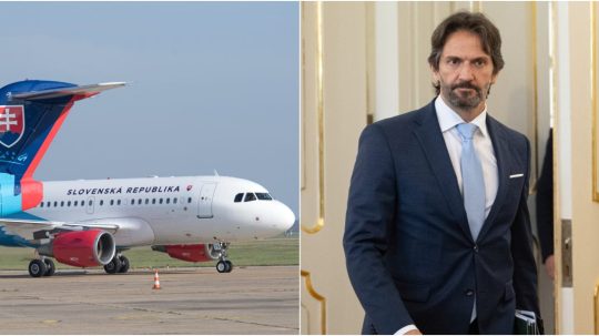 Na snímke slovenský vládny špeciál a minister obrany Robert Kaliňák.
