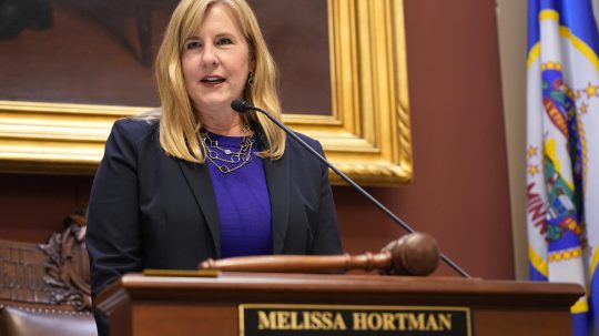 Zavraždená politička Melissa Hortmanová.