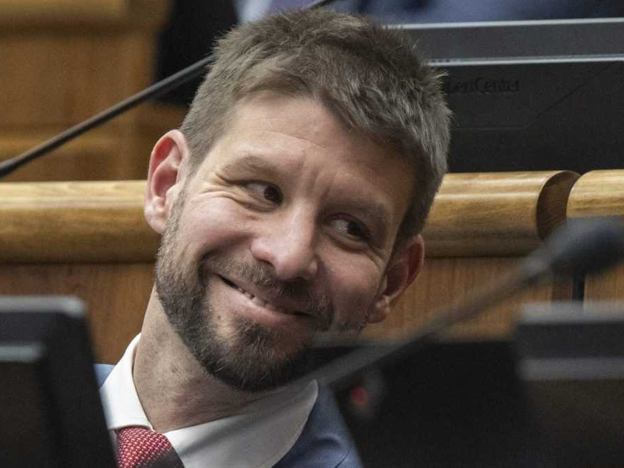 Predseda PS a poslanec Michal Šimečka.