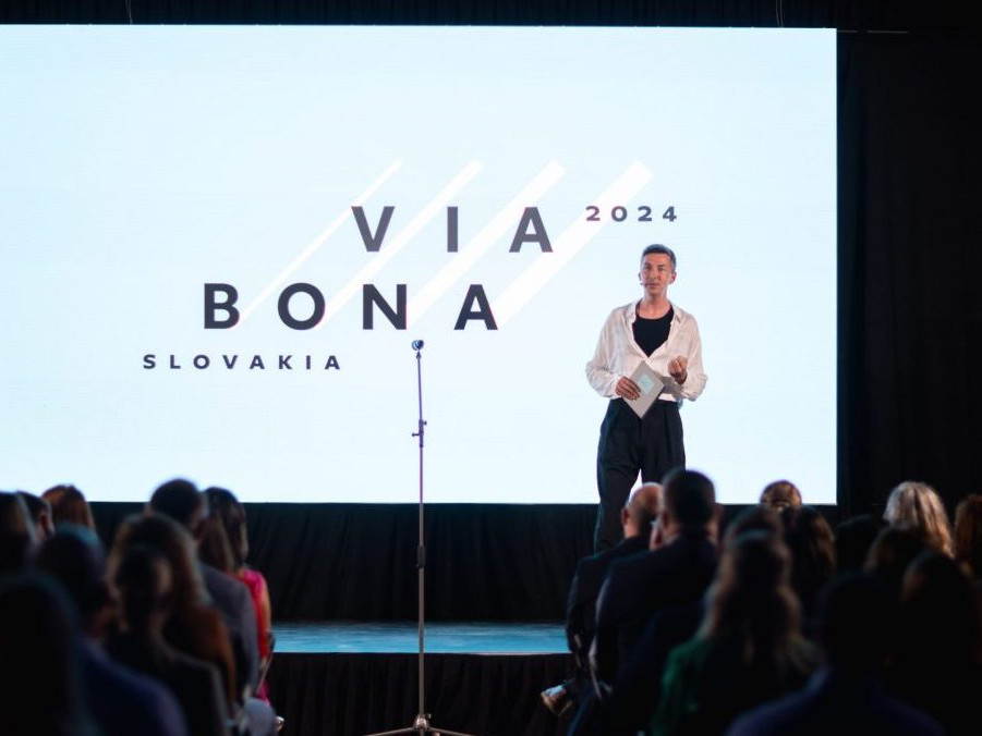 Na snímke moderátor Martin Staňo.