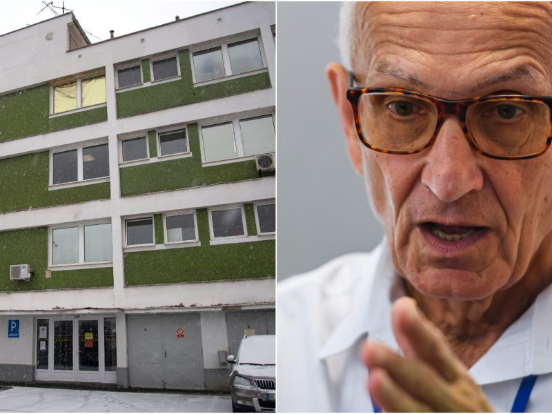 Na snímke centrum pre liečbu drogovo závislých v Bratislave a jeho riaditeľ Ľubomír Okruhlica.