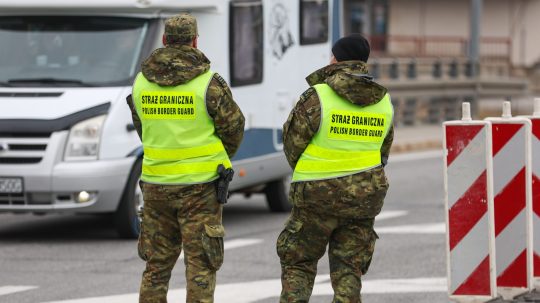 poľskí policajti