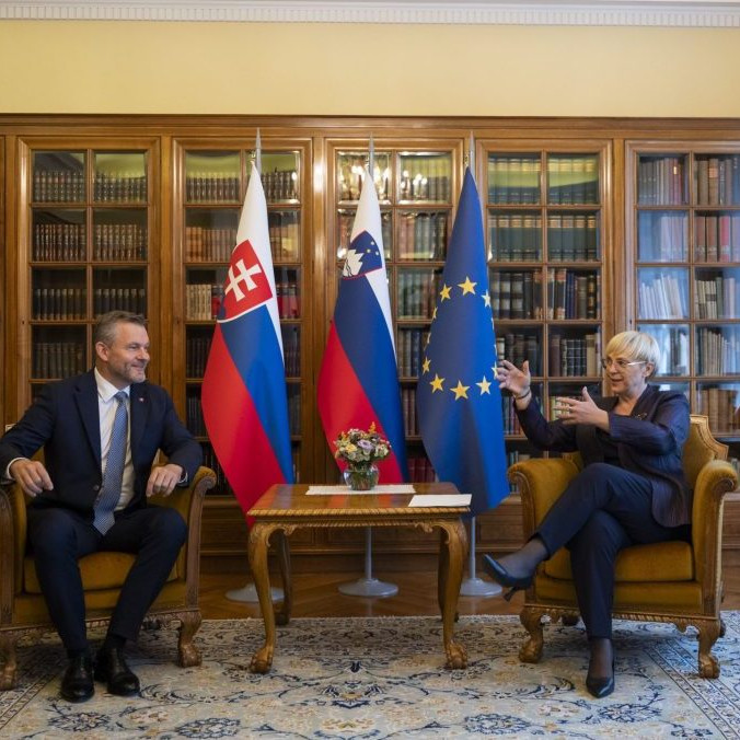 Peter Pellegrini sa stretol so slovinskou prezidentkou: Hovorili o bezpečnosti či o rozširovaní EÚ o balkánske krajiny