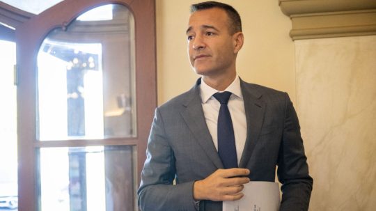 Na snímke Tomáš Drucker.
